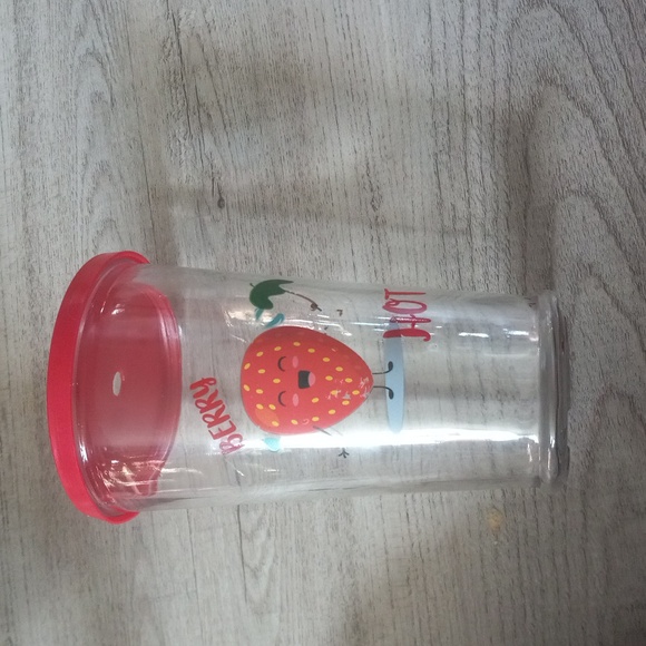 3  New Glass tumblers with fruit theme - Picture 4 of 4